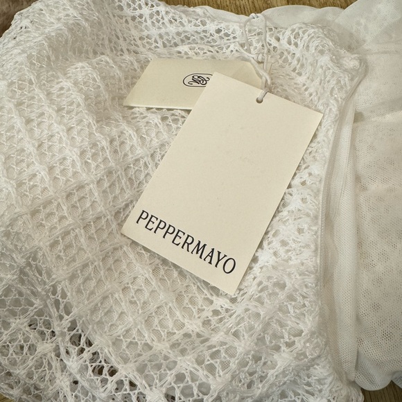 Peppermayo White Asymmetrical Dress - Picture 7 of 7